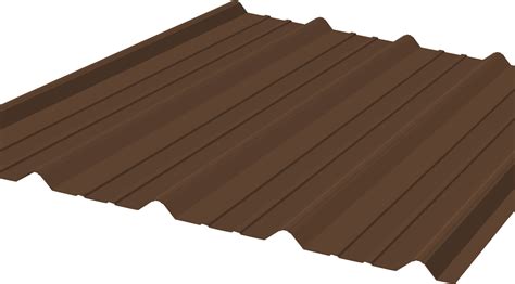 cocoa brown metal roof panels